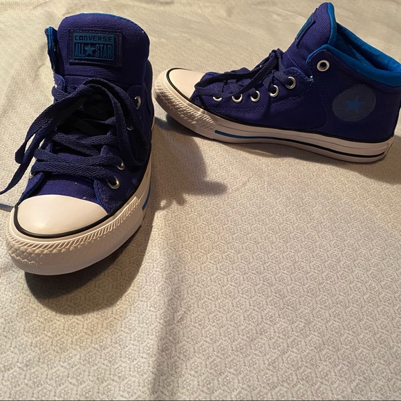 Converse blue men’s size 6 worn twice